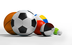 Different sport balls