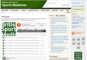 BJSM podcasts